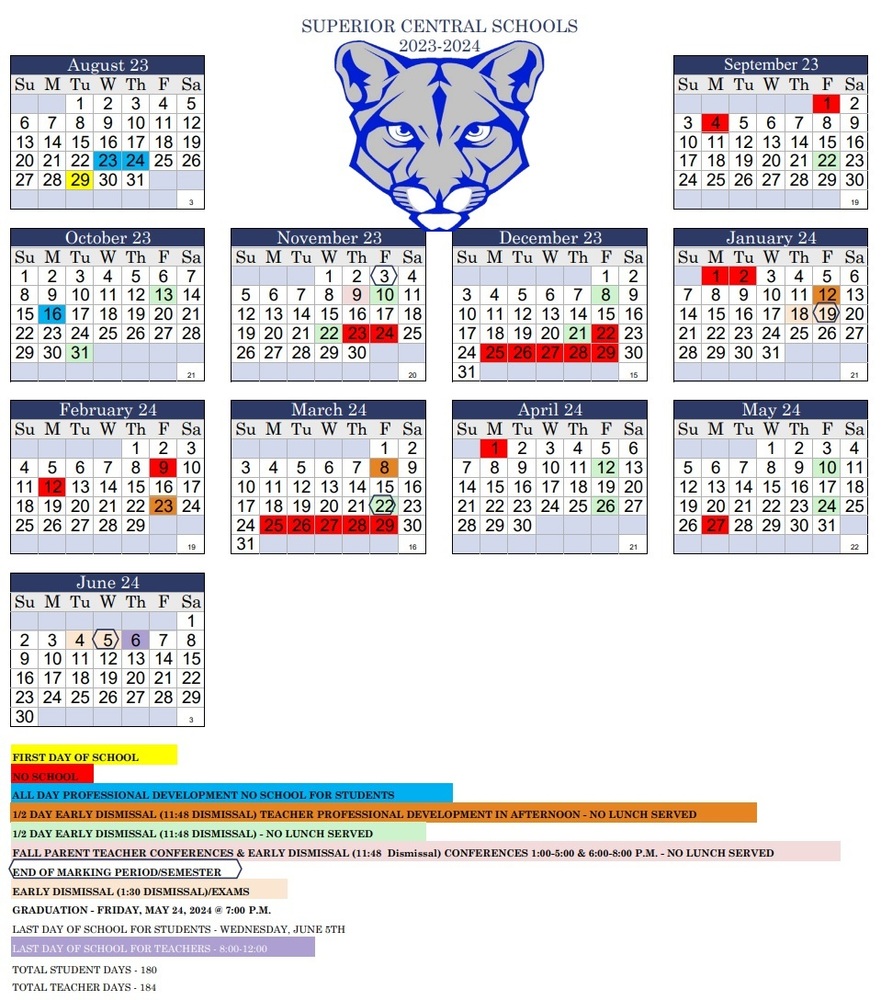 2023-2024 SC Calendar