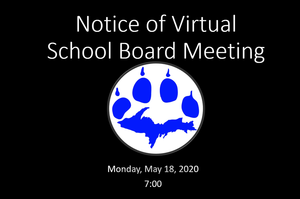 May 2020 - Board Meeting Notice